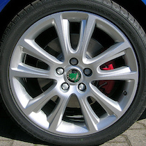Alu disky Zenith17 - rozměr pneumatik 225/45 R17